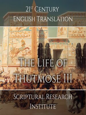 cover image of The Life of Thutmose III